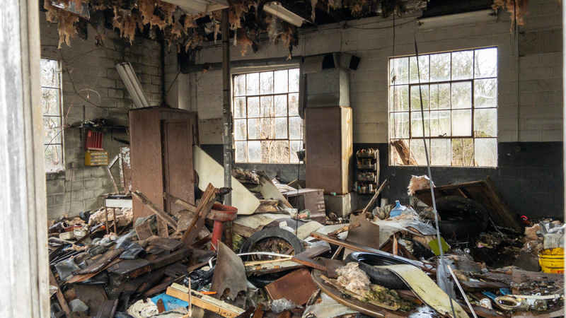 Illustration for article titled What Could We Do With This Derelict Old Garage?